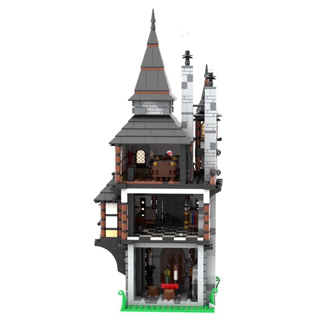 MOC - 109653 Medieval Tower House - LesDiy