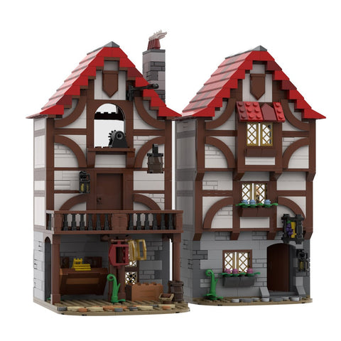 MOC - 110682 Medieval Alley's Inn - LesDiy