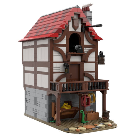 MOC - 110682 Medieval Alley's Inn - LesDiy