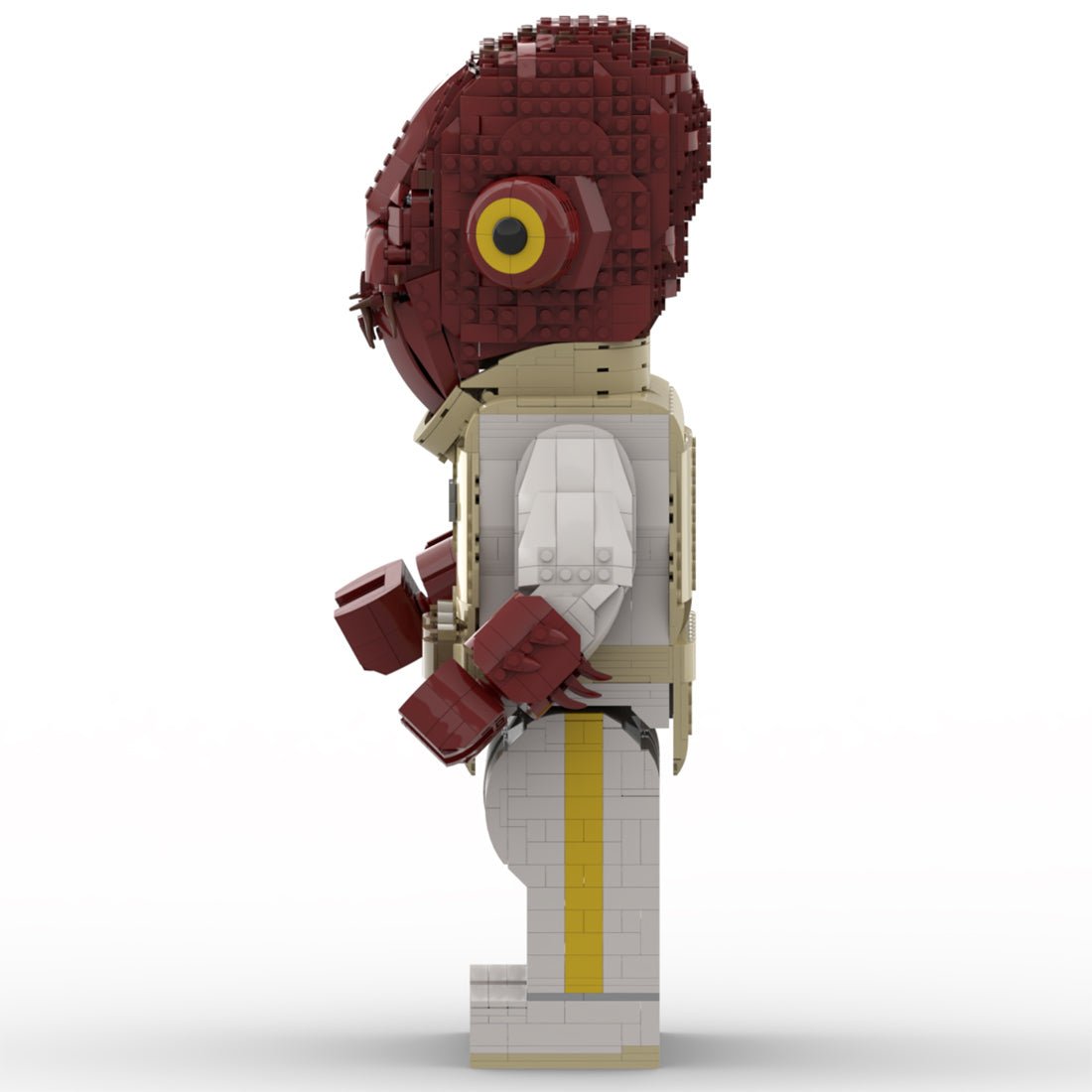 MOC - 111488 Admiral Ackbar Mega Figure(with Helmet) - LesDiy