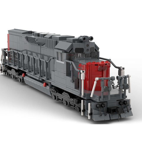 MOC - 112383 Southern Pacific SD40T - 2 Train - LesDiy