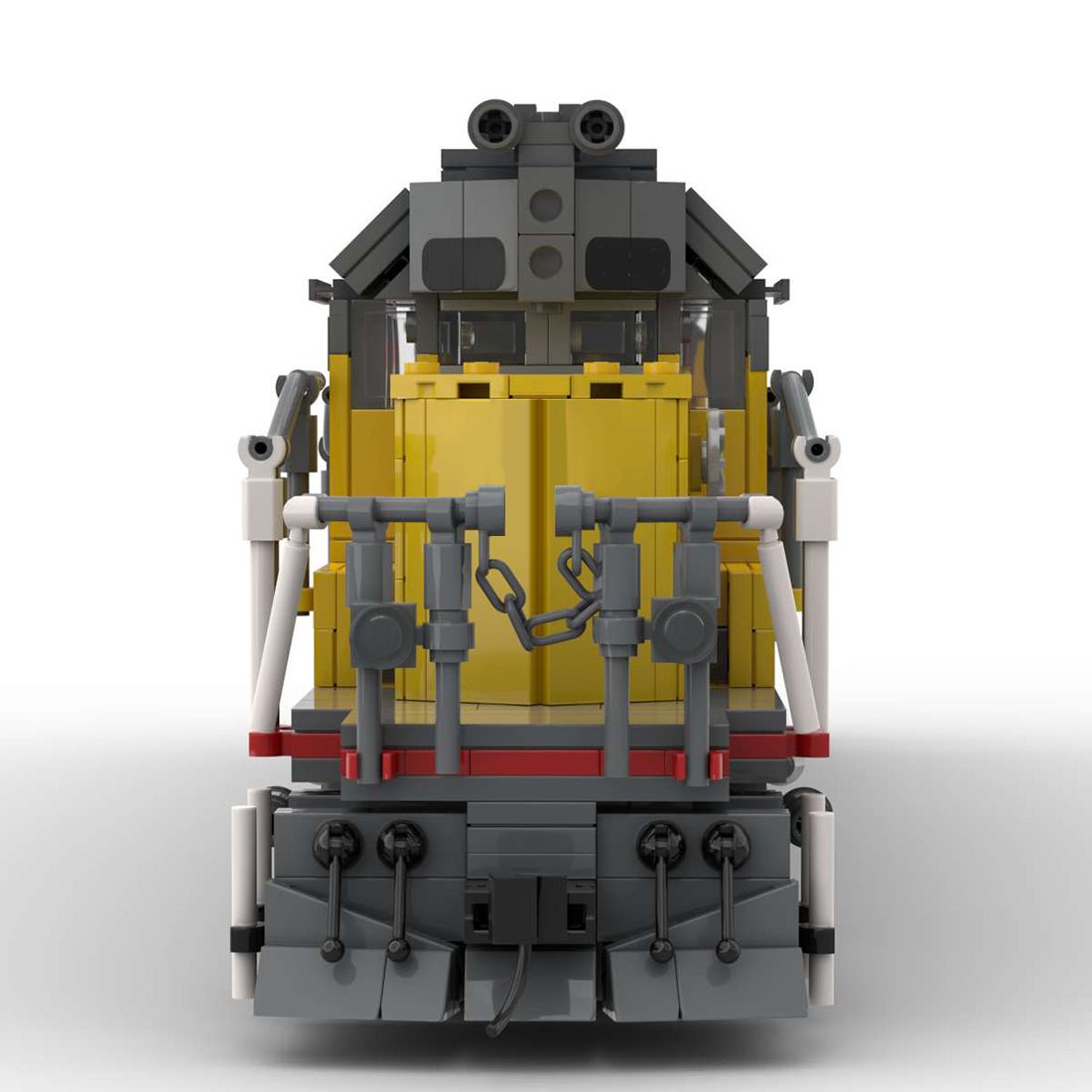 MOC - 112386 Pacific SD40T - 2 Train - LesDiy