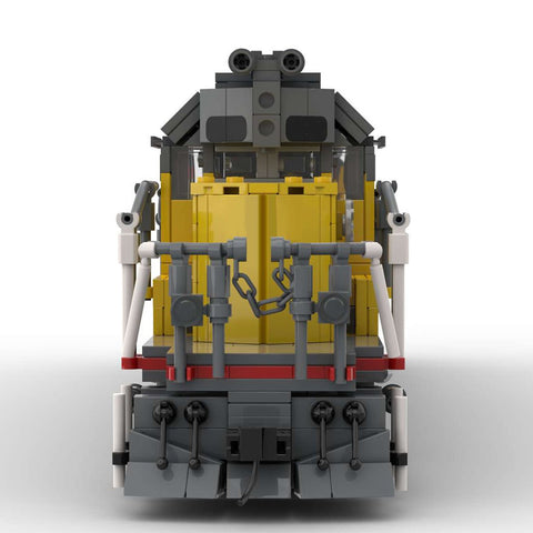 MOC - 112386 Pacific SD40T - 2 Train - LesDiy