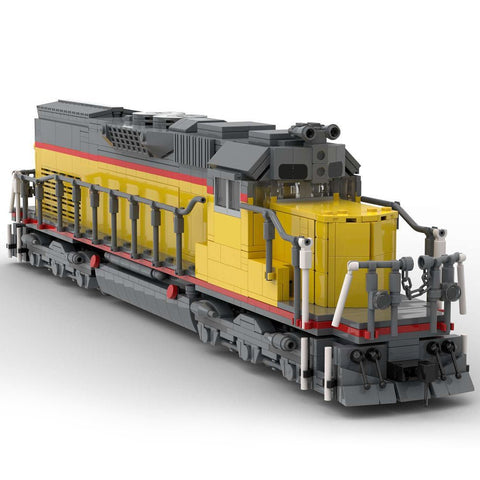 MOC - 112386 Pacific SD40T - 2 Train - LesDiy