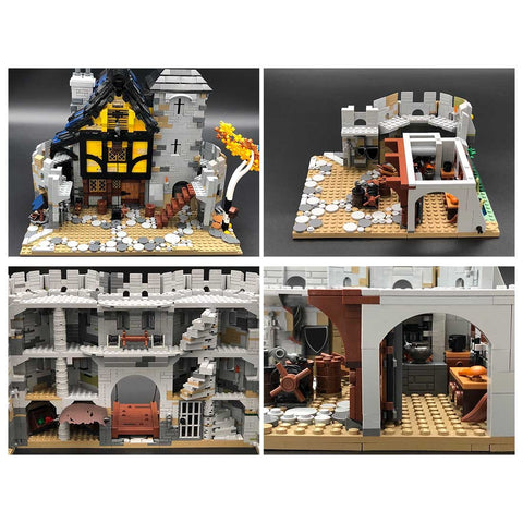 MOC - 113094 Black Falcon's Fortress - LesDiy