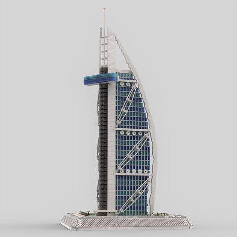 MOC - 113482 Burj Al Arab Building Blocks - LesDiy