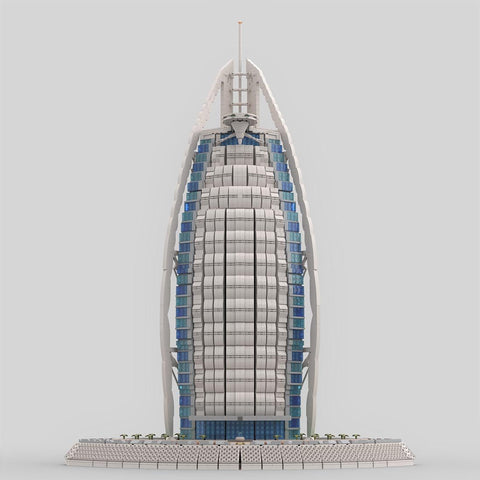 MOC - 113482 Burj Al Arab Building Blocks - LesDiy