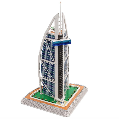 MOC - 113482 Burj Al Arab Building Blocks - LesDiy