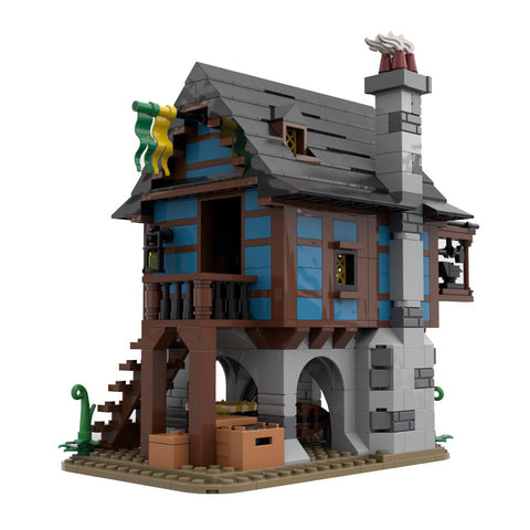 MOC - 113518 Medieval Alley's Blacksmith - LesDiy