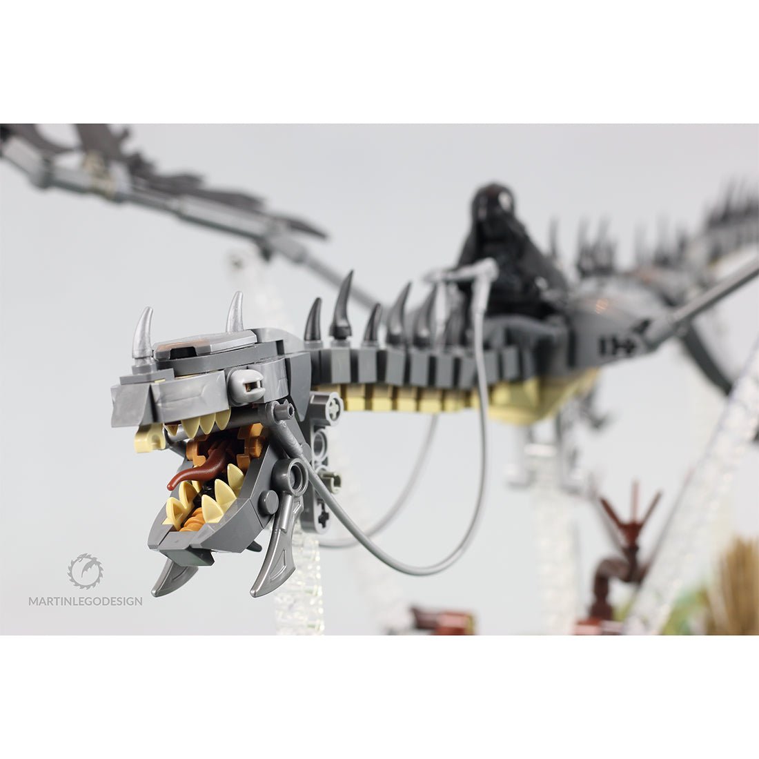 MOC - 113671 Marshes Flying Dragon - LesDiy - 