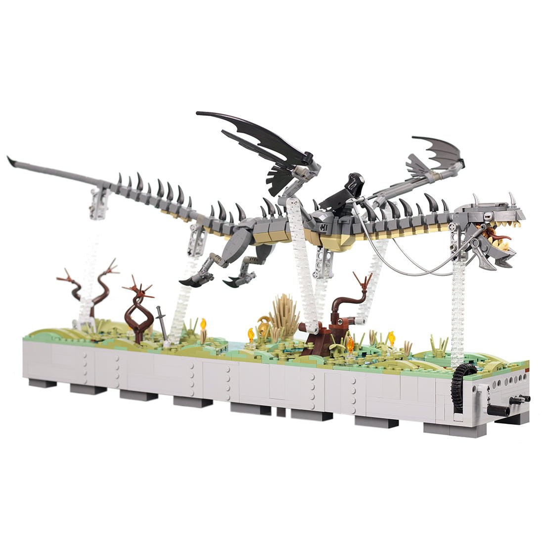 MOC - 113671 Marshes Flying Dragon - LesDiy - 