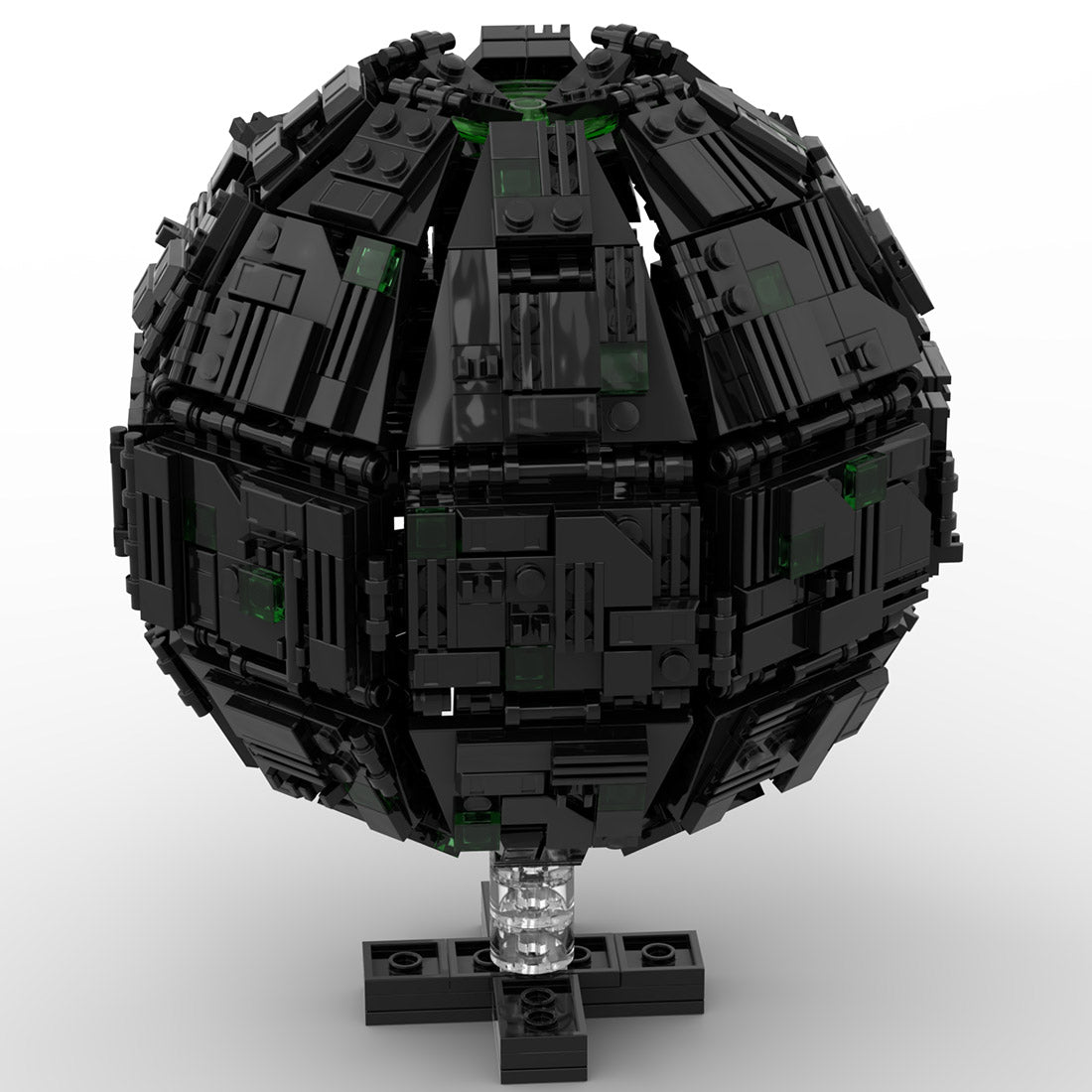 MOC - 113837 Borg Sphere Warship Building Blocks - LesDiy