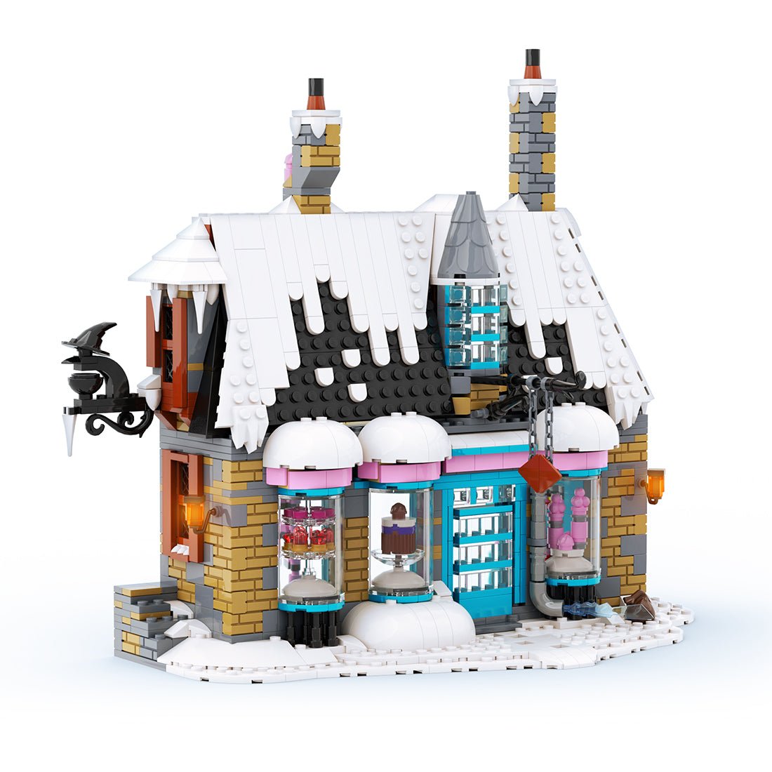 MOC - 114444 Winter Magic Candy House - LesDiy