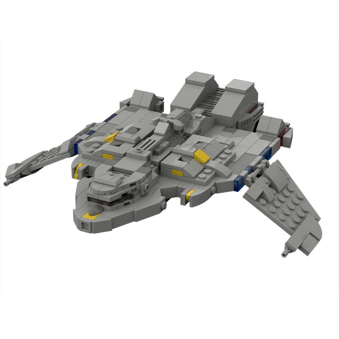 MOC - 114838 Maquis Raider Space Warship Building Blocks - LesDiy