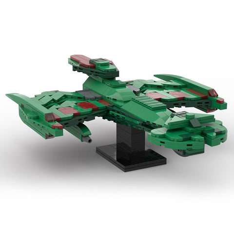 MOC - 115180 Klingon Negh'Var Warship Building Blocks - LesDiy