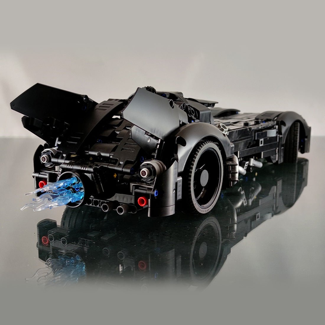 MOC - 115452 1989 Batmobile Super Sports Car - LesDiy