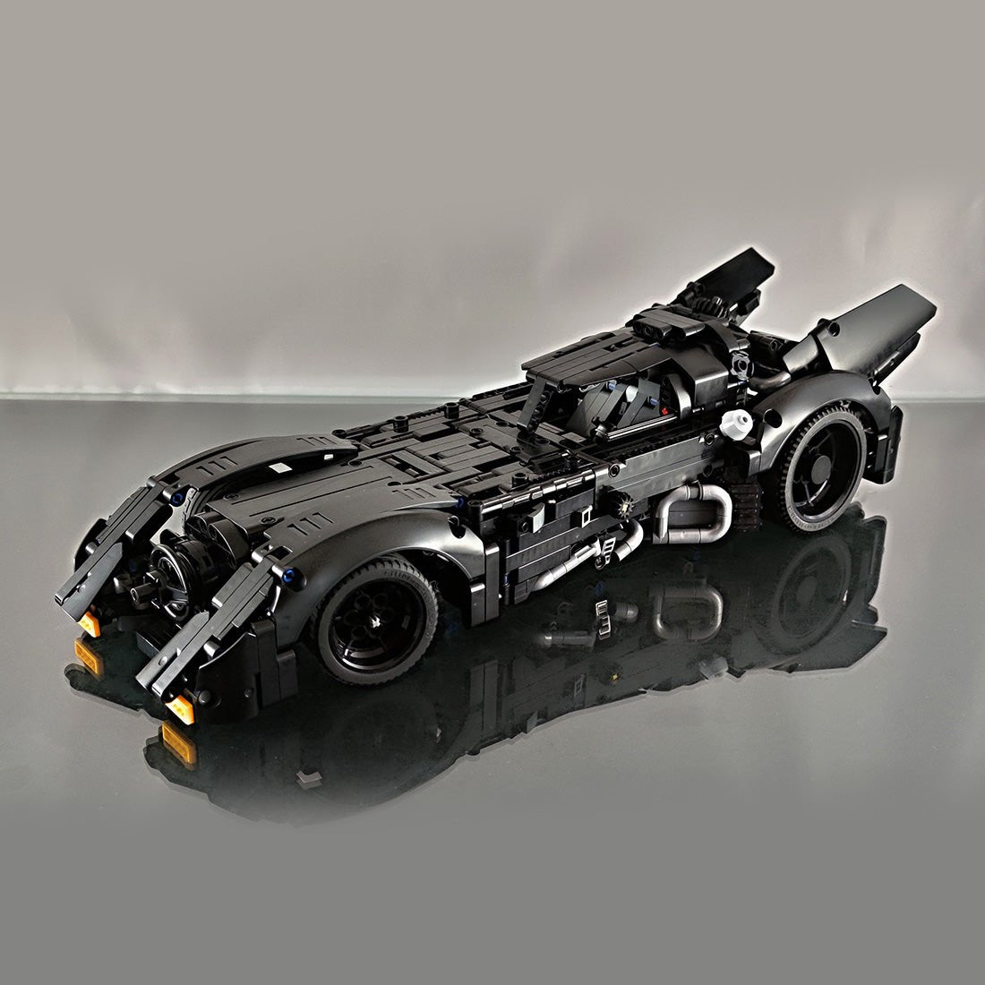 MOC - 115452 1989 Batmobile Super Sports Car - LesDiy