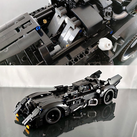 MOC - 115452 1989 Batmobile Super Sports Car - LesDiy