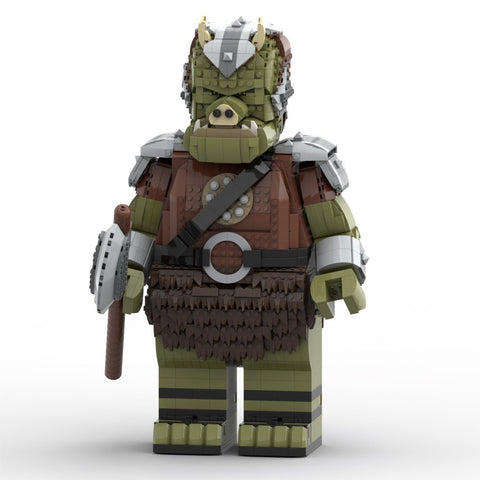 MOC - 116944 Gamorrean Guard Mega Figure(with Helmet) - LesDiy