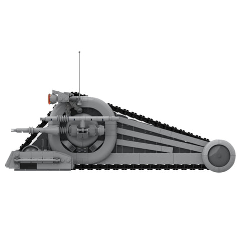 MOC - 117082 Sci - fi Military Snail Tank Model - LesDiy