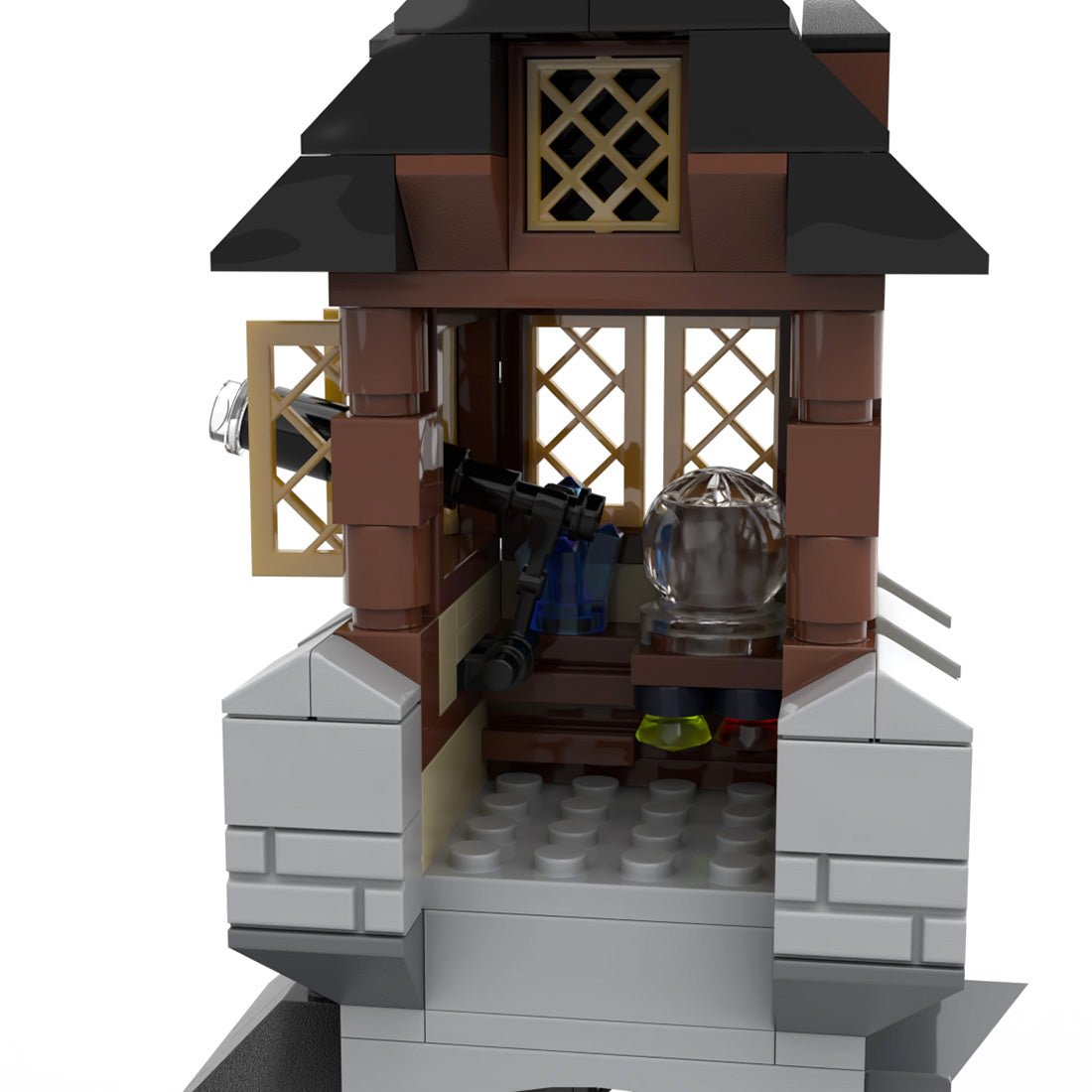 MOC - 117200 Wizard's Tower - LesDiy