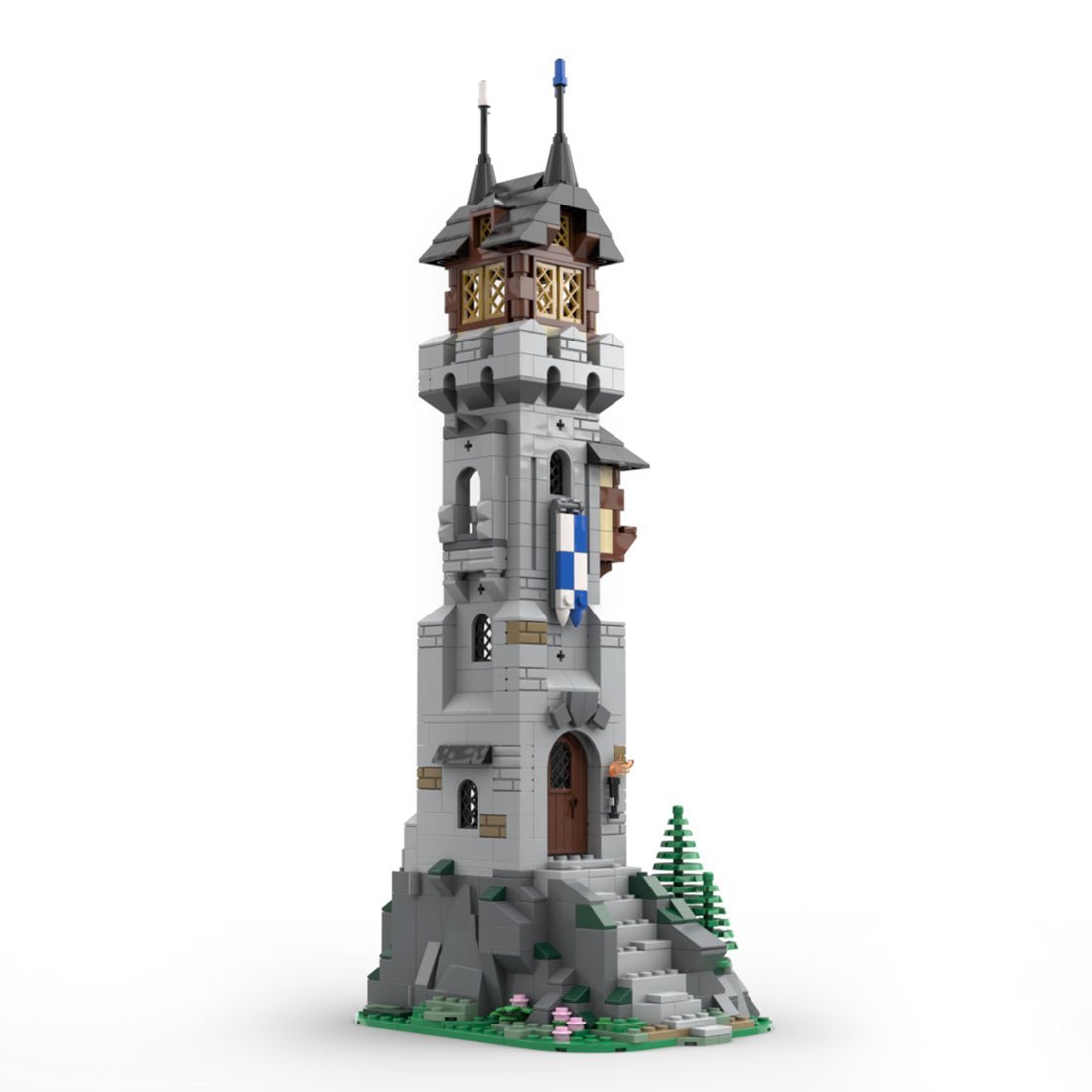 MOC - 117200 Wizard's Tower Building Blocks - LesDiy - Building Blocks