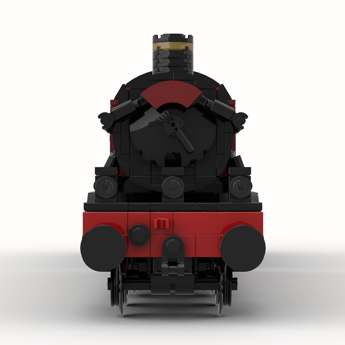 MOC - 117702 GWR 8W Hall Class "Olton - Hall" Steam Locomotive - LesDiy