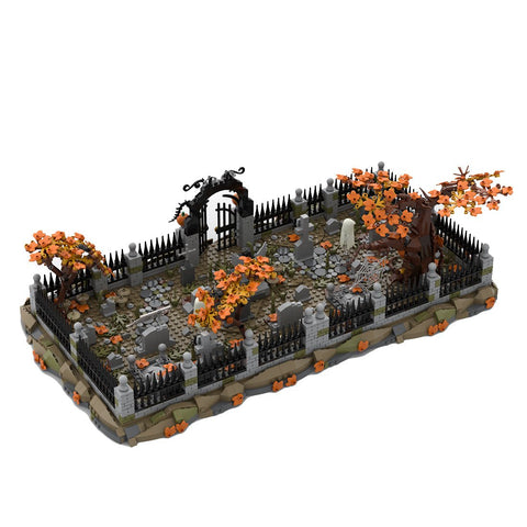 MOC - 118177 Haunted Cemetery - LesDiy