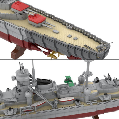 MOC - 119082 Prinz Eugen RC Cruiser - LesDiy