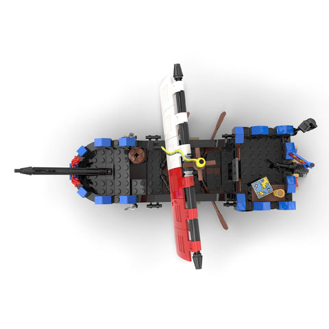 MOC - 119470 Sea Dragon Medieval Battleship - LesDiy