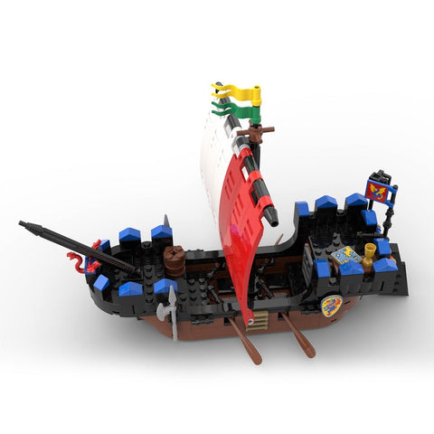 MOC - 119470 Sea Dragon Medieval Battleship - LesDiy