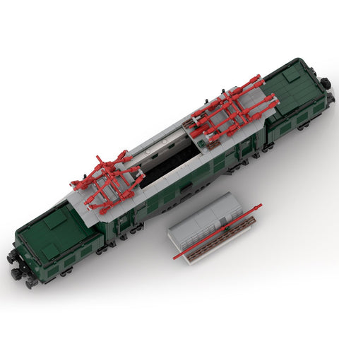 MOC - 120839 8W DB - Baureihe 194 E94 Train - LesDiy - Locomotive