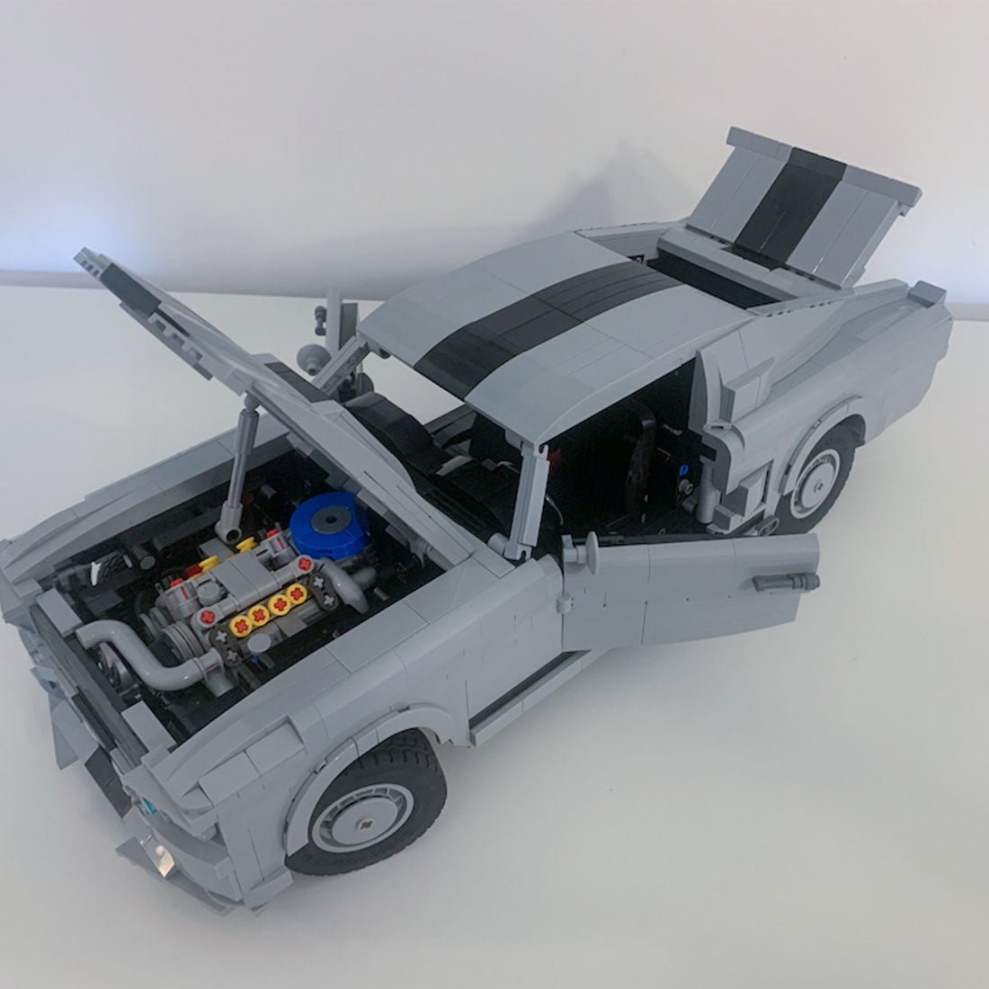 MOC - 121991 Ford Mustang Shelby GT - 500 1967 Eleanor - LesDiy