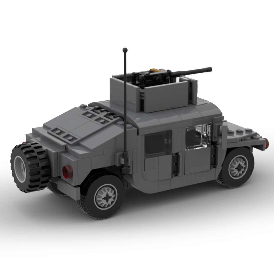 MOC - 122609 Military Multipurpose Wheeled Truck - LesDiy