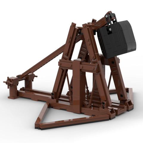 MOC - 122615 Medieval Projectile Trebuchet Model - LesDiy