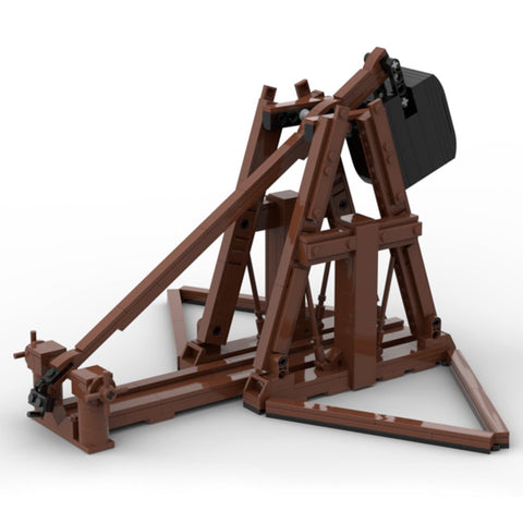 MOC - 122615 Medieval Projectile Trebuchet Model - LesDiy