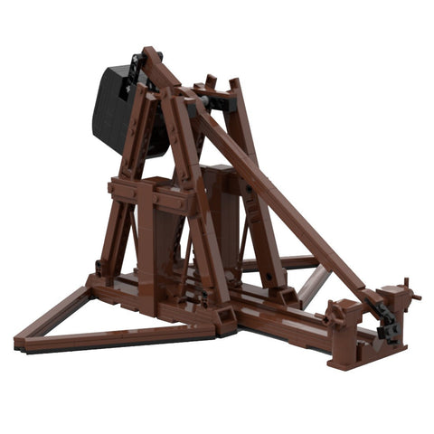 MOC - 122615 Medieval Projectile Trebuchet Model - LesDiy