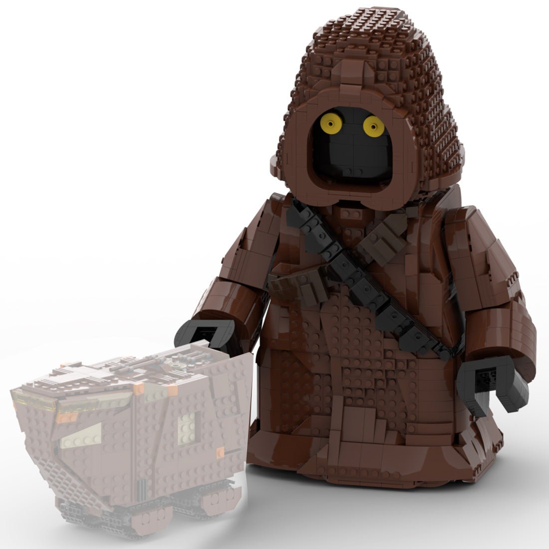 MOC - 123154 Jawa Mega Figure(with Helmet) - LesDiy - 