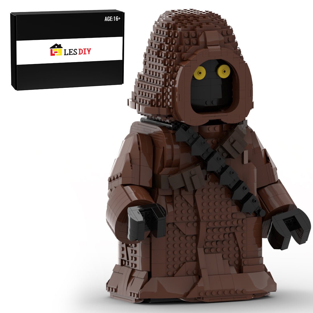 MOC - 123154 Jawa Mega Figure(with Helmet) - LesDiy - 