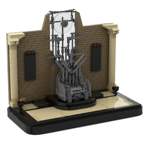 MOC - 124630 Film Throne Model Building Blocks - LesDiy