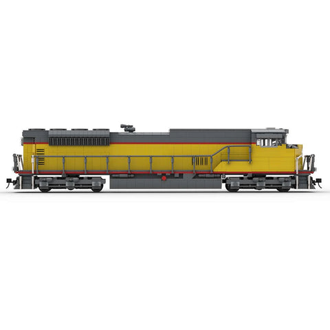 MOC - 125311 EMD SD90MAC - H2 Union Pacific Train Model - LesDiy