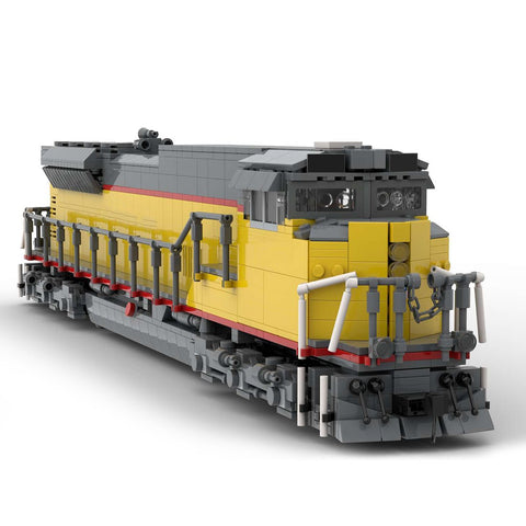 MOC - 125311 EMD SD90MAC - H2 Union Pacific Train Model - LesDiy