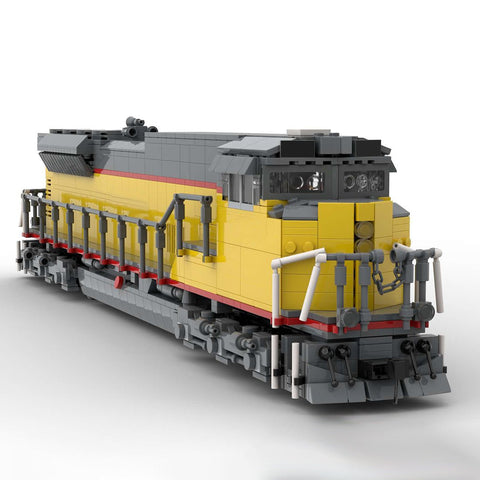 MOC - 125311 EMD SD90MAC - H2 Union Pacific Train Model - LesDiy