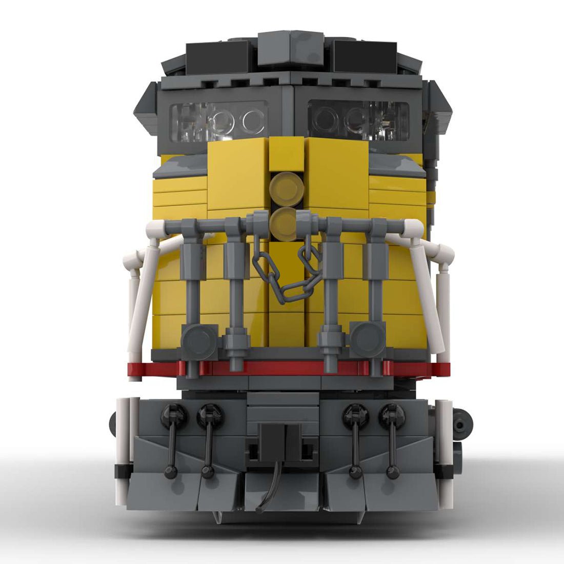 MOC - 125311 EMD SD90MAC - H2 Union Pacific Train Model - LesDiy