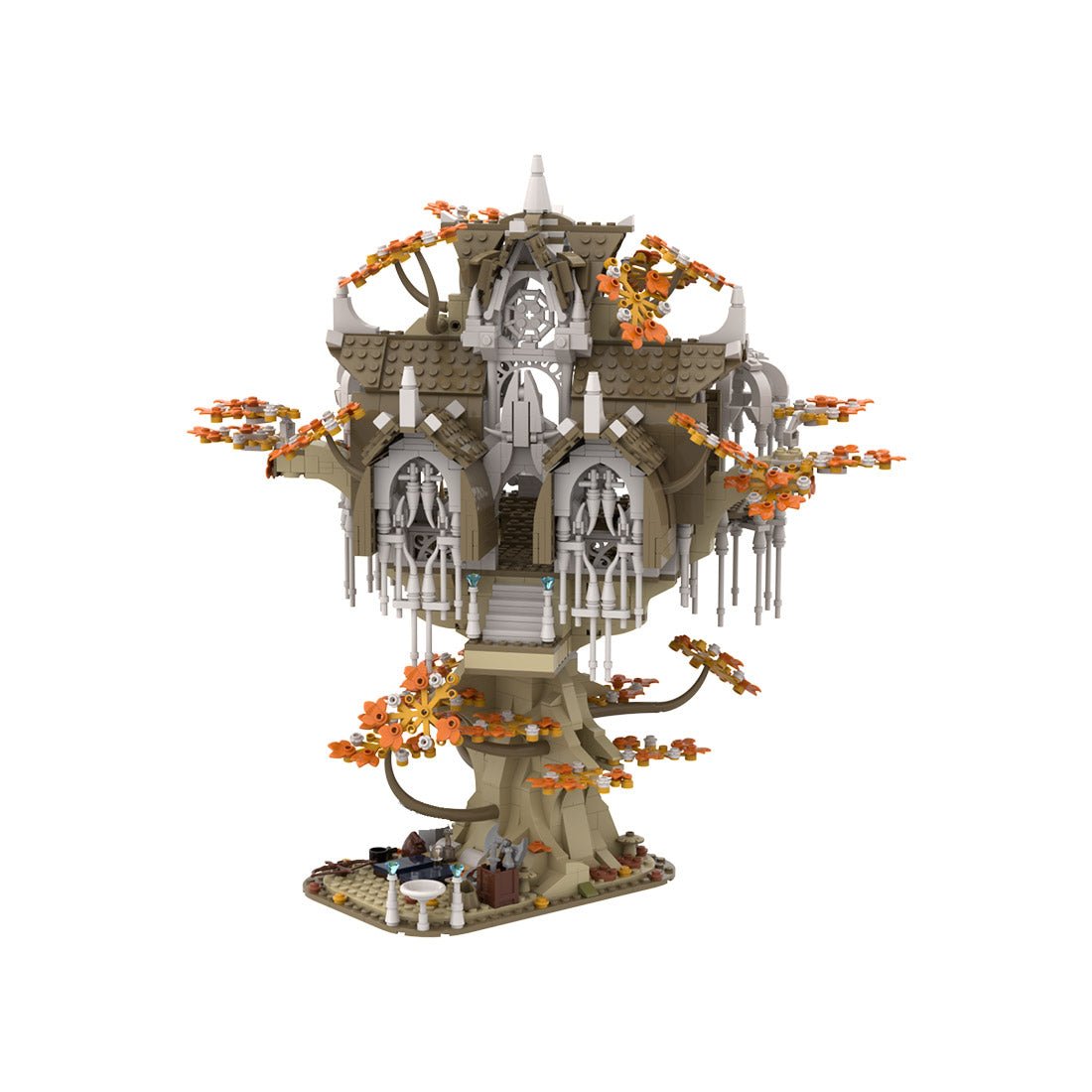 MOC - 125500 Magic Tree House - UCS Lothlorien - LesDiy