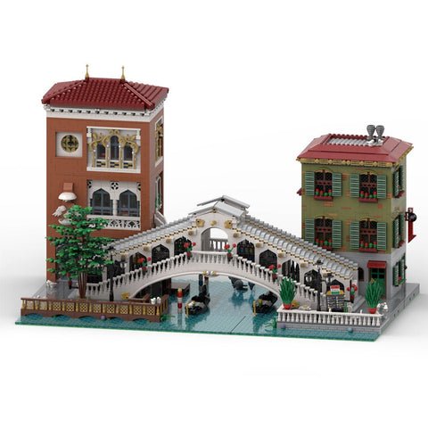 MOC - 125784 Canal Grande Venice Model - LesDiy