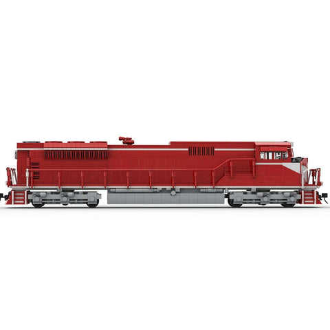 MOC - 126405 EMD SD90/43MAC The Indiana Railroad Train Model - LesDiy