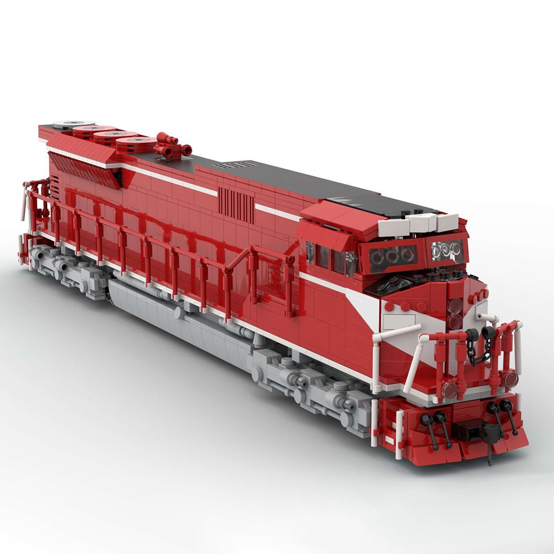 MOC - 126405 EMD SD90/43MAC The Indiana Railroad Train Model - LesDiy