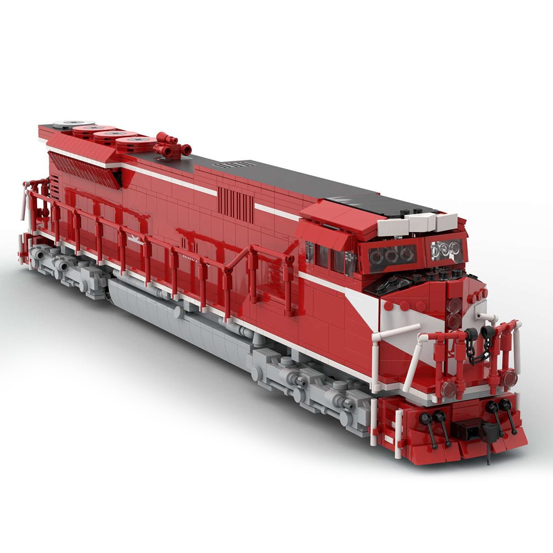 MOC - 126405 EMD SD90/43MAC The Indiana Railroad Train Model - LesDiy