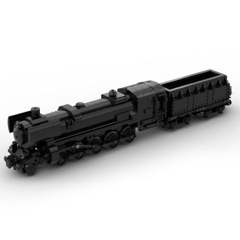 MOC - 126447 Military Train Locomotive Model - LesDiy - Locomotive